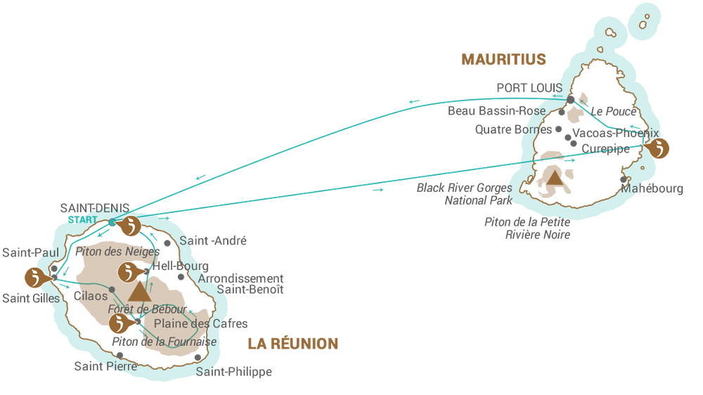 Combination La Reunion Mauritius Itravel Com